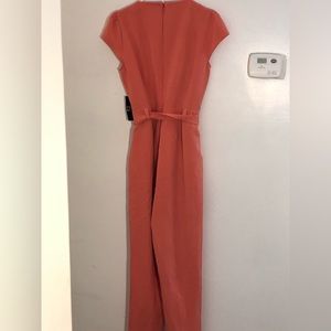 Peach jumpsuit new with tags